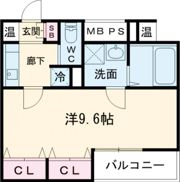 D.CREART鴻池新田werkの間取り画像