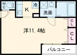 D.CREART鴻池新田werkの間取り画像