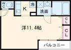 D.CREART鴻池新田werkの間取り画像