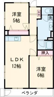 ダイユーマンションの間取り画像