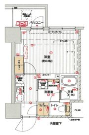 プレシャスハーモニー八王子の間取り画像