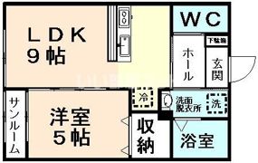 ブランネージュの間取り画像