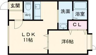 LAの間取り画像