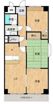 デイグランシエルの間取り画像
