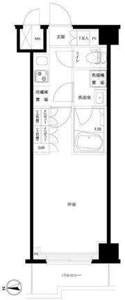 ルーブル横濱江ケ崎町(ルーブルヨコハマエケザキマチ)の間取り画像