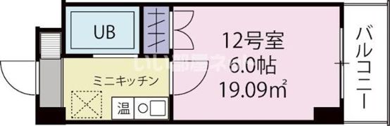 ベルビー川崎の間取り画像