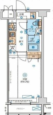 SHOKEN Residence横浜生麦Ⅱの間取り画像