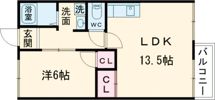 メイプル北秋葉の間取り画像