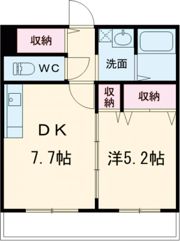 アビタシオンイサムの間取り画像