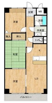 デイグランシエルの間取り画像