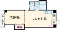 シャトルイン高知の間取り画像