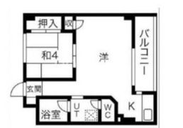 シャロン本厚木の間取り画像
