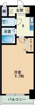 シャインシティ百道の間取り画像