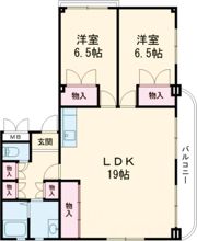 雅マンションパートⅠの間取り画像