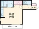 ハイツ檜の間取り画像