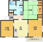 アビタシオンAの間取り画像