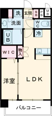 プレリス鶴?緑地グランガーデリアの間取り画像