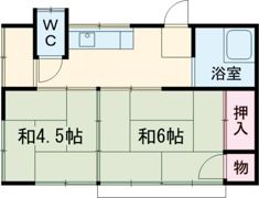 長渕3－113貸家の間取り画像