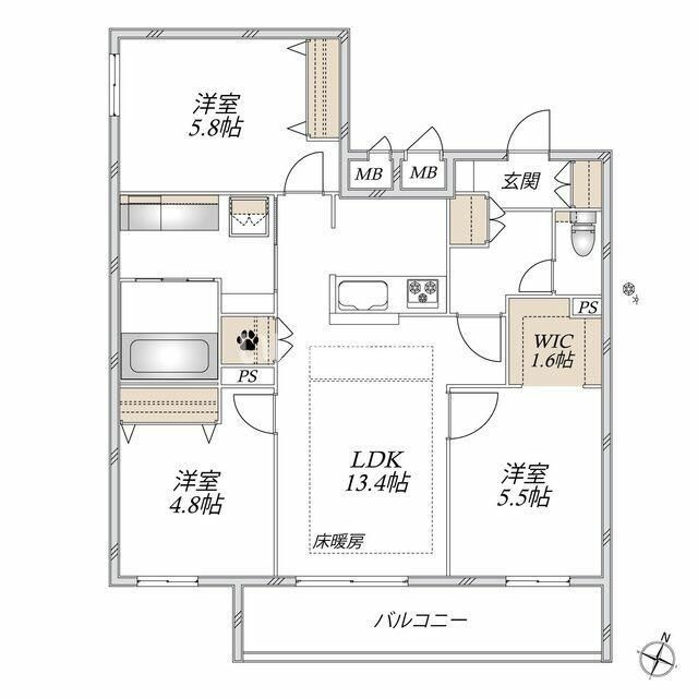 間取図