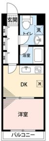 マイナビSTAY二子多摩川レジデンスの間取り画像