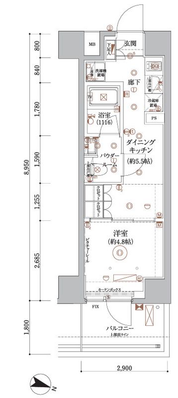 間取図