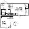 シャノワール久留米の間取り画像
