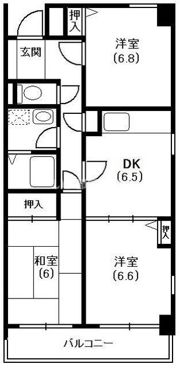 エルメゾンの間取り画像