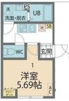 カインドネス本厚木Eastの間取り画像