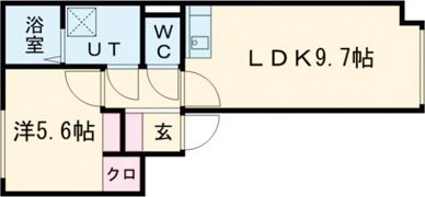 パワービル千歳駅前の間取り画像