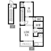マックスレジデンシア荒巻の間取り画像