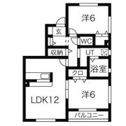 サンリッチの間取り画像