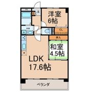 三幸マンションの間取り画像