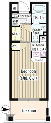 メゾン21の間取り画像