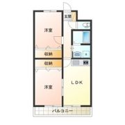 メゾングリーンモールⅡの間取り画像