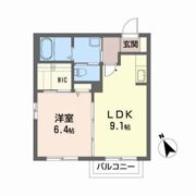 コーポブルージュの間取り画像