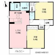 リバーサイドT B棟の間取り画像