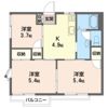 メゾンホワイト Cの間取り画像