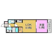 アッシュメゾン平野ノースIの間取り画像