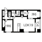 ブリーズ発寒の間取り画像