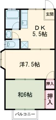 メゾン・ド・Uの間取り画像