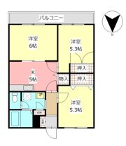 ヴィラM・Sコンフォートの間取り画像