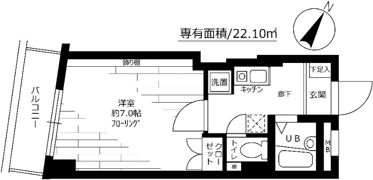 ステージファースト大塚の間取り画像