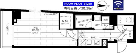 ステージグランデ新中野アジールコートの間取り画像