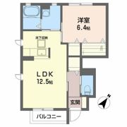シャーメゾン泉崎西の間取り画像