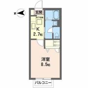 ヴィラ シャルマンの間取り画像