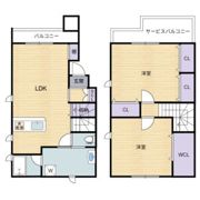 Casa feliz平野東の間取り画像