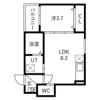 ルアナテラス38の間取り画像