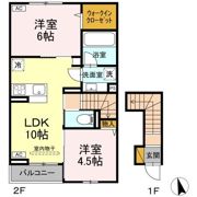 D-Invest田宮の間取り画像