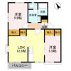 ライフタウニーB街区 6号棟の間取り画像