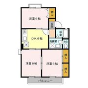 セジュール五井 Cの間取り画像